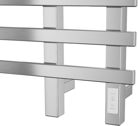 Полотенцесушитель электрический (лесенка) Bauedge Wind DB-0057, 50x80 см 