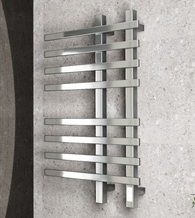 Полотенцесушитель электрический (лесенка) Bauedge Wind DB-0057, 50x80 см 