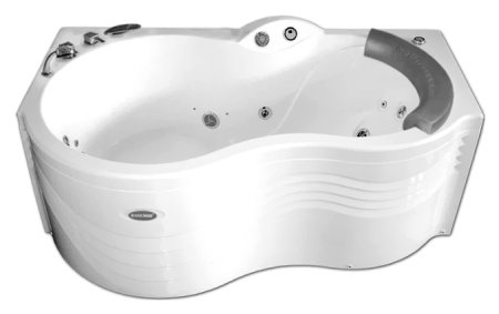 Акриловая ванна Радомир Паллада Комфорт Bronze левая 