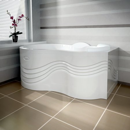 Акриловая ванна Радомир Паллада Комфорт Bronze левая 