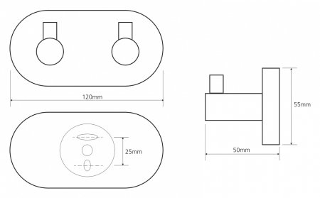 Крючок Bemeta Omega 104405202 