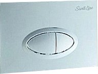 Инсталляция для унитаза SantiLine SL-01 с овальной кнопкой смыва 