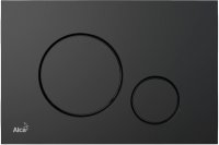 Кнопка смыва AlcaPlast THIN M678 черный матовый