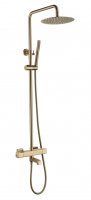 Душевая система с термостатом Grocenberg GB7005MG Матовый золото