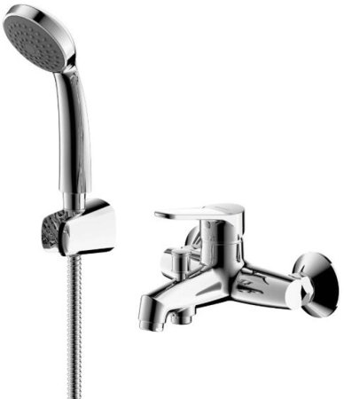 Смеситель для ванны Bravat Emeralda F6135147CP-B-RUS, хром 