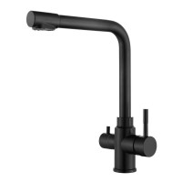 Смеситель Hansen H15085-C для кухни, черный