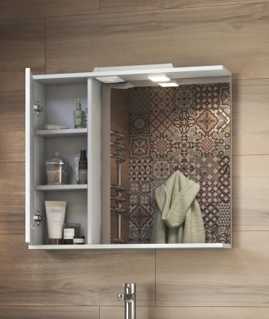 Зеркало со шкафом VIGO Diana z.DIA.80.L.El, 80 см 