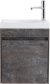 Тумба с раковиной BelBagno PIETRA MINI-460-1A-SO-PT-L Stone 