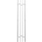 Полотенцесушитель электрический Point Фрея PN20728W П2 140x800 диммер слева, белый