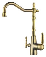 Смеситель для кухонной мойки Zorg Clean Water ZR 335 YF-33 BR