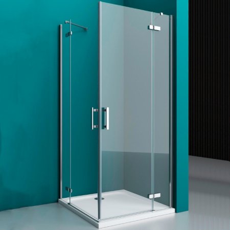 Душевой уголок BelBagno Kraft 100х80 KRAFT-AH-22-100/80-C-Cr-R профиль Хром стекло прозрачное 