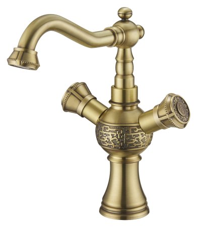 Смеситель Zorg Antic A 5006U-BR для раковины 