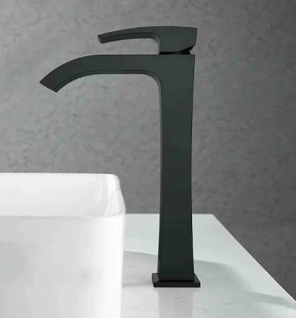 Смеситель для раковины Gappo G07-6 G1007-86 Черный матовый 