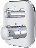 Смеситель для душа AM.PM Sensation F3075600 с термостатом Хром Смеситель для душа AM.PM Sensation F3075600 с термостатом Хром