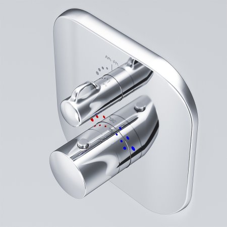 Смеситель для душа AM.PM Sensation F3075600 с термостатом Хром 