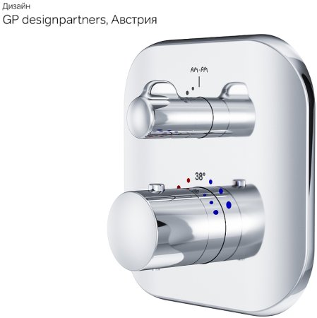 Смеситель для душа AM.PM Sensation F3075600 с термостатом Хром 