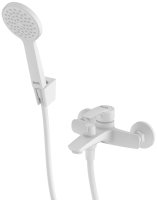 Смеситель для ванны белый матовый IDDIS Ray (RAYWT02i02)