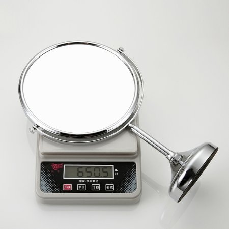 Косметическое зеркало Frap F6208 с увеличением Хром 