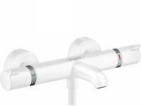 Смеситель для ванны Hansgrohe Ecostat Comfort 13114700 с термостатом Белый матовый