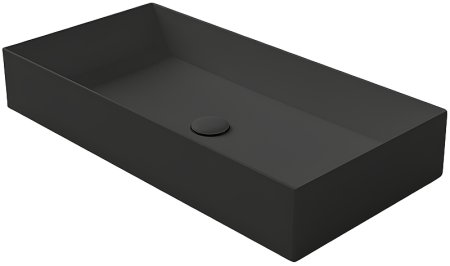 Раковина-чаша Simas Agile 80 AG80 Nero Matt Черная матовая 