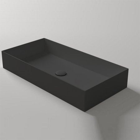 Раковина-чаша Simas Agile 80 AG80 Nero Matt Черная матовая 