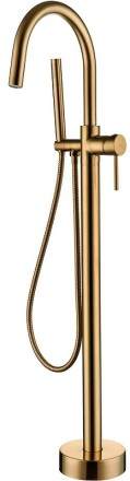 Смеситель для ванны Boheme Uno 469-MG Золото матовое 