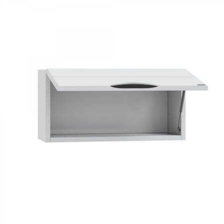 Шкаф для ванной комнату навесной СаНта Родос 60х30 горизонтальный 