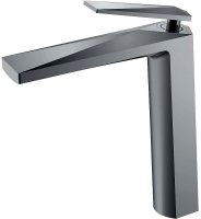 Смеситель для раковины Boheme Venturo 372-SGM Антрацит глянец