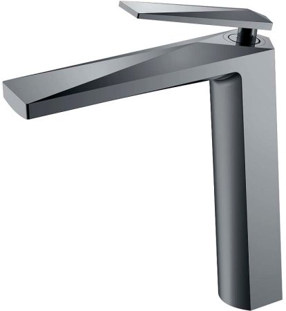 Смеситель для раковины Boheme Venturo 372-SGM Антрацит глянец 