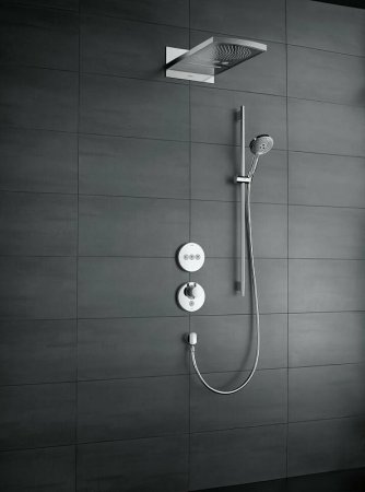 Смеситель для душа Hansgrohe ShowerSelect S 15742000 с термостатом Хром 