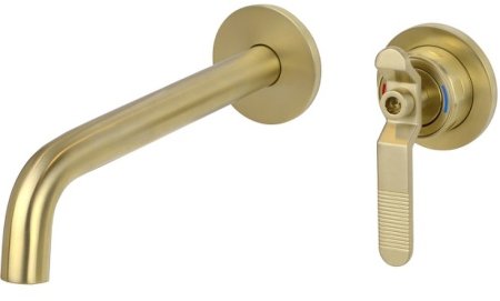 Смеситель для раковины Bronze de Luxe 1760'S 5530CG Золото матовое 