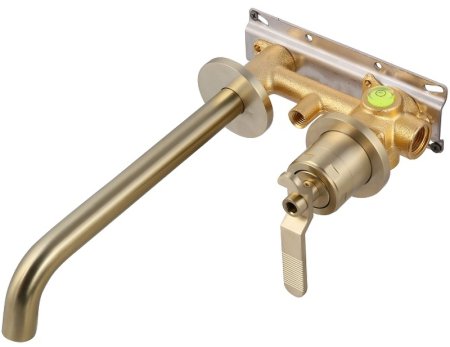 Смеситель для раковины Bronze de Luxe 1760'S 5530CG Золото матовое 