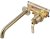 Смеситель для раковины Bronze de Luxe 1760'S 5530CG Золото матовое 