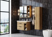 Тумба с раковиной Onika Легран 80.13 дуб галифакс