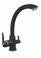 Смеситель G-Lauf GOP18-A093KB для кухни, черный Смеситель G-Lauf GOP18-A093KB для кухни, черный