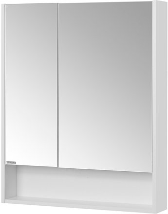 Зеркальный шкаф Aquaton Сканди 90 1A252302SD010 Белый 