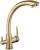 Смеситель для кухни Frap H99 F4399-4 Бронза 