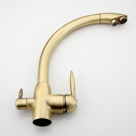 Смеситель для кухни Frap H99 F4399-4 Бронза 