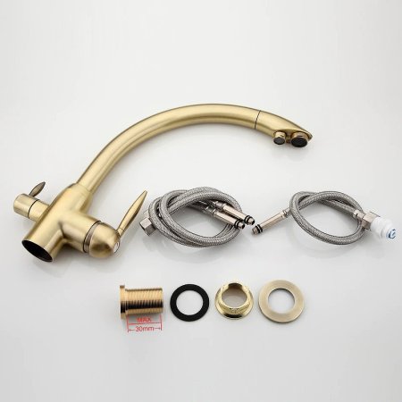 Смеситель для кухни Frap H99 F4399-4 Бронза 