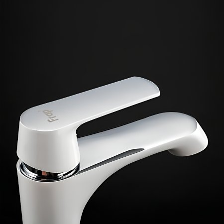 Смеситель для раковины Frap H31 F1031 Белый Хром 