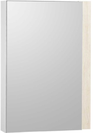 Зеркальный шкаф Aquaton Кантри 55 1A257702AHB20 Белый глянцевый Дуб верона 
