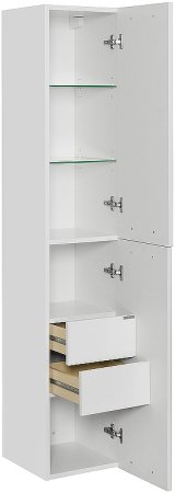 Шкаф пенал Aquaton Мадрид М 30 1A129603MA010 подвесной Белый 