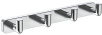 Планка с 4 крючками Raglo R320.054, хром