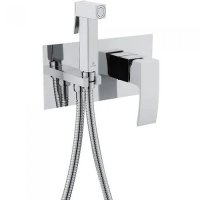 Смеситель встраиваемый с гигиеническим душем GANZER GZ44058 CHROME