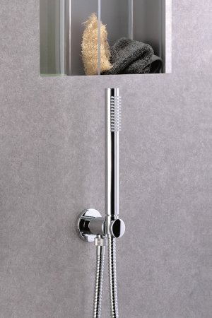 Душевая система Paffoni Light KITLIQ019CR046 с термостатом Хром 
