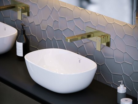 Смеситель Timo Selene 2071/17SM с внутренней частью, для раковины, золото матовое 