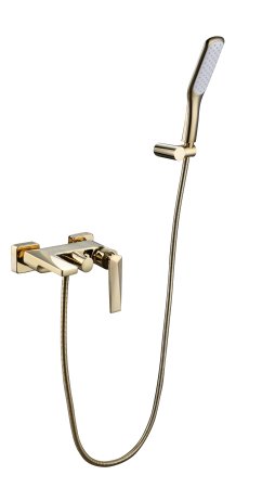 Смеситель для ванной Boheme Venturo 383 золото 