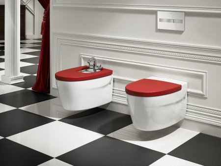 Биде Roca Khroma 357655000 подвесное Белое 