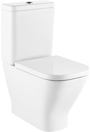 Унитаз компакт Roca The Gap 34273700H без бачка и сиденья 