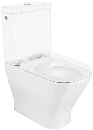 Унитаз компакт Roca The Gap 34273700H без бачка и сиденья 
